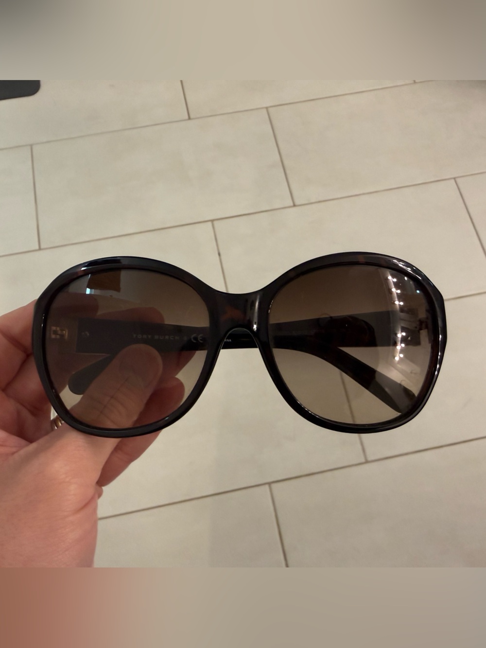 Tory Burch Oversized Women's Sunglasses - Black